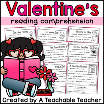 Preview of Valentine's Day Reading Comprehension