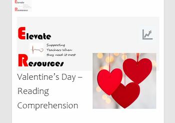 Preview of Valentine's Day Reading Comprehension