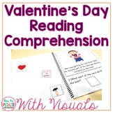 Valentine's Day Reading Comprehension Books With Visual Ch