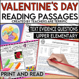 Valentine's Day Reading Passages Print & Read