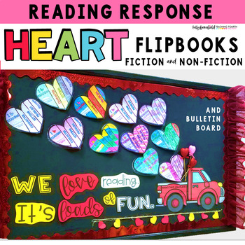 Preview of Valentine's Day Reading Response Activity and Bulletin Board