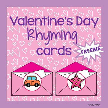 Preview of Valentine's Day Rhyming FREEBIE