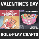 Valentine's Day Role-Play Crafts and Activities Bundle (Cupid)