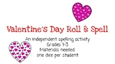 Valentine's Day Roll & Spell Activity