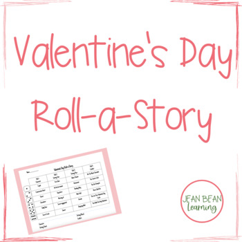 Preview of Valentine's Day Roll-a-Story