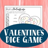 Valentine's Day Roll and Cover Preschool Dice Game | Roll 