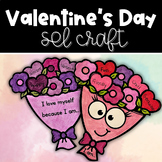 Valentine's Day SEL Flower Craft | I Love Myself Because...