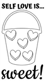 Valentine's Day~SELF LOVE IS SWEET! Bucket with mini heart