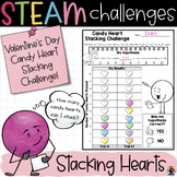 Valentine's Day STEAM Challenge | Candy Heart Stacking STE