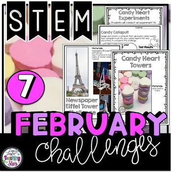Preview of Valentine's Day STEM Activities | February STEM 