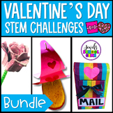 Valentine's Day STEM Activities and Challenges BUNDLE | Fe