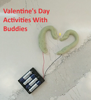 Preview of Valentine's Day STEM Activity Science with Conductive Playdough Lesson Plan