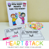 Valentine's Day STEM Challenge - Heart Stack STEM Challenge