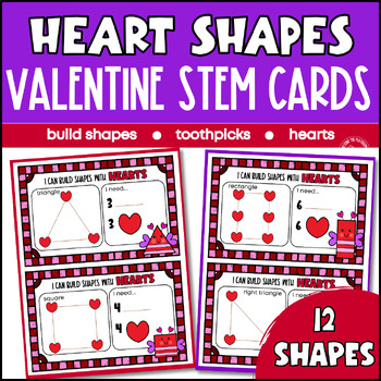 Preview of Valentine's Day STEM Task Cards