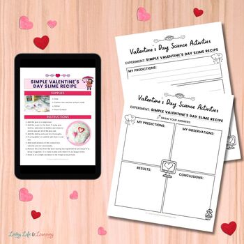 Valentine's Day Science Activities eBook by Living Life and Learning