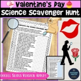Valentine's Day Science Activity Scavenger Hunt Lesson Dis