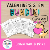 Valentine's Day Science Bundle - Includes 6 Engaging STEM 
