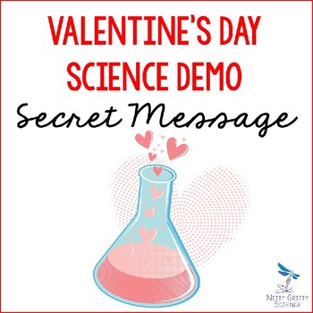 Preview of Valentine's Day Science Demo - Secret Message {Acids and Bases}