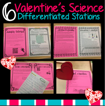 Preview of Valentine's Day Science Stations
