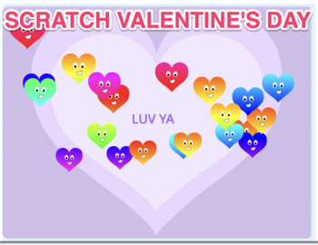 Preview of Valentine's Day Scratch Programming Activity