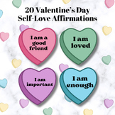 Valentine's Day Self-Love Affirmation Sweethearts Decor