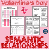 Valentine's Day Semantic Relationships