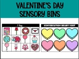 Valentine's Day Sensory Bin Activities