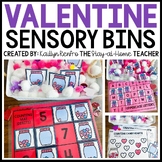 Valentine's Day Preschool Sensory Bins | Valentine's Day T