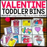 Valentine's Day Sensory Bins | Toddlers