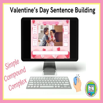 Preview of Valentine's Day Sentence Building
