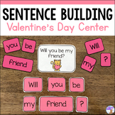 Valentine's Day Sentence Building Activity - Scrambled Sen