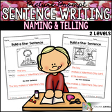 Valentine’s Day Activities Sentence Building Naming and Te