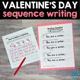 Valentine's Day Sequence Writing - Procedural Valentine's 