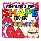 Valentine's Day Shape Review with Valentine Shapes