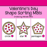 Valentine's Day Shape Sorting Mats