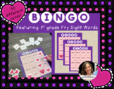 Valentine's Day Sight Word Bingo or Word-o using First Gra