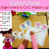 Valentine's Day Sight Word & CVC Word Games (Editable)