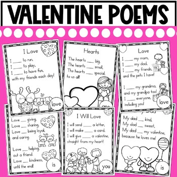 Download Valentine S Day Sight Word Poems Fill In The Missing Sight Word Version