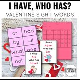 Valentine's Day Sight Words Game for Small Groups | I Have