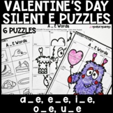 Valentine's Day Silent E Puzzles