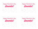Valentine's Day Smarties Cards