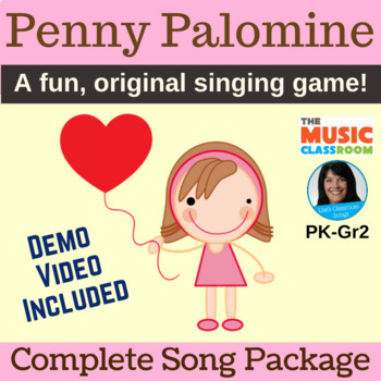 Preview of Valentine’s Day Song & Activity - Valentine Singing Game