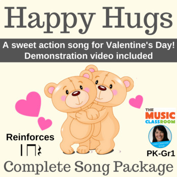 Preview of Valentine Song Package - Valentine’s Day Action Song