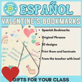 Valentine's Day- Spanish Bookmarks