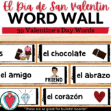 Spanish Valentine's Day Bulletin Board San Valentin Vocabu