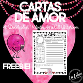 Valentine's Day Spanish Writing Activity Cartas de Amor