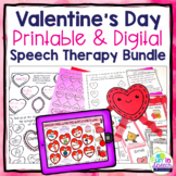Valentine's Day Speech Therapy Activities