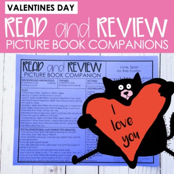 Preview of Valentine's Day Speech Therapy Book Companions- Mr. Hatch & more