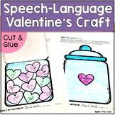 Valentine's Day Speech Therapy Craft  - February Articulat
