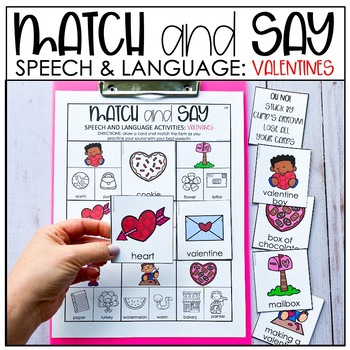 Preview of Valentine's Day Speech Therapy Activities - Language & Articulation Games